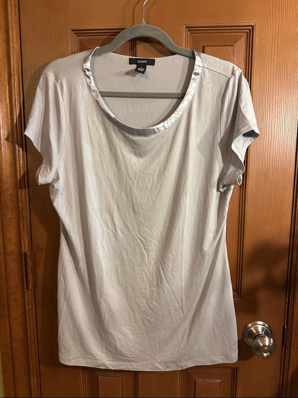Alfani Women's Bundle Short Sleeve Jersey Tops, size Large - Picture 7 of 9